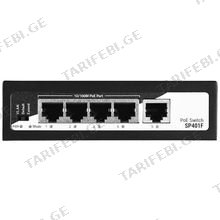 5 პორტიანი სვიჩი 2E SP401F-2 POWERLINK BLACK
