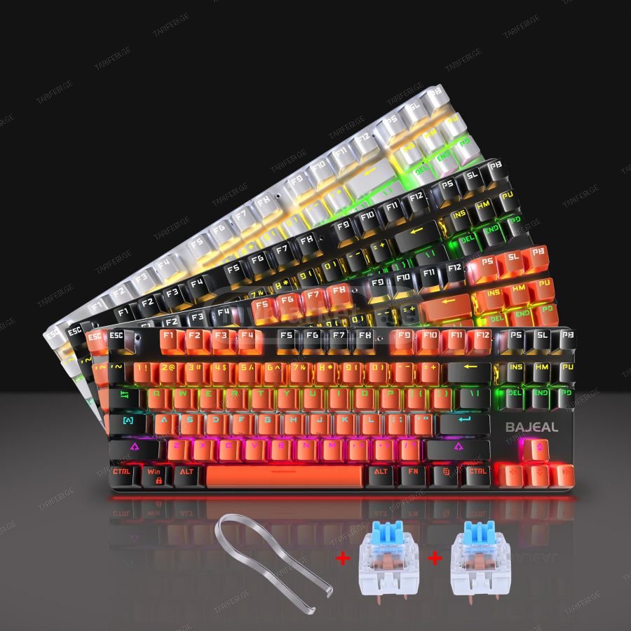 mechanical keyboard BAJEAL K100 მექანიკური კლავიატურა