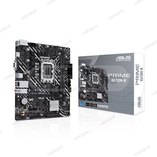 დედაბარათი - Asus Prime H610M-K DDR5