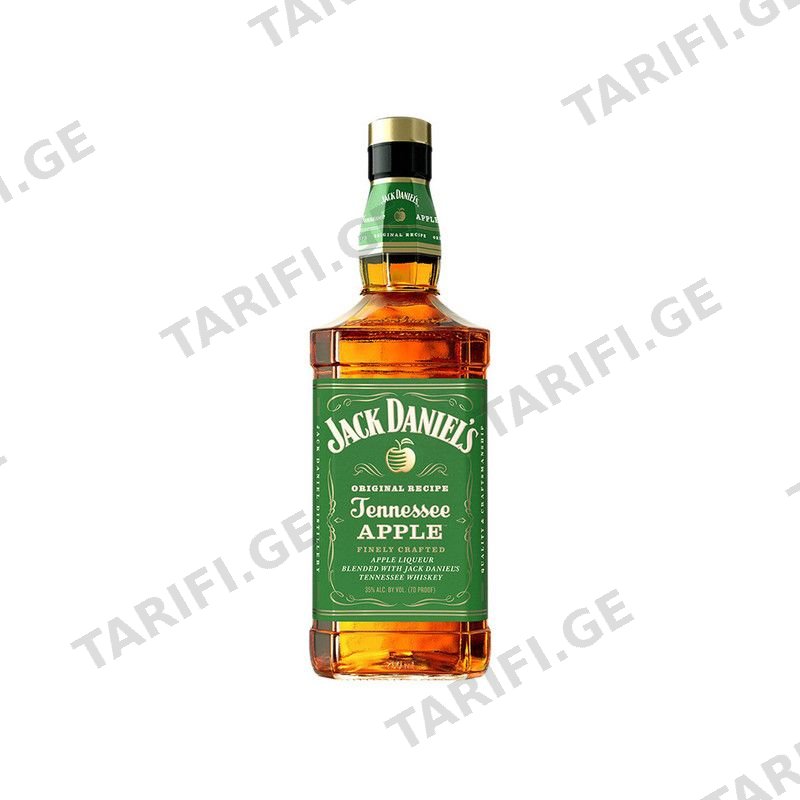 Jack Daniels Apple 0,7 L 35 % - ვისკი ჯეკ დენიელსი ვაშლი