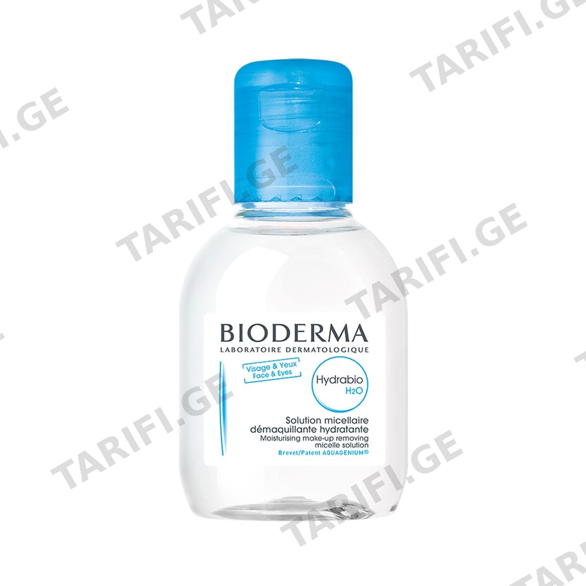 გამწმენდი მიცელარული წყალი Hydrabio 100მლ 1157 ბიოდერმა - Bioderma