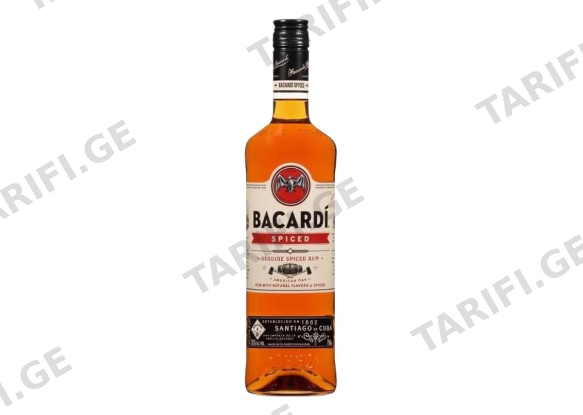 რომი Bacardi Spiced - 1L