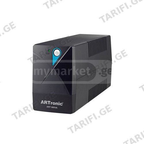 უწყვეტი კვების წყარო - UPS Artronic 1000 VA 2 x Schuko 600 W