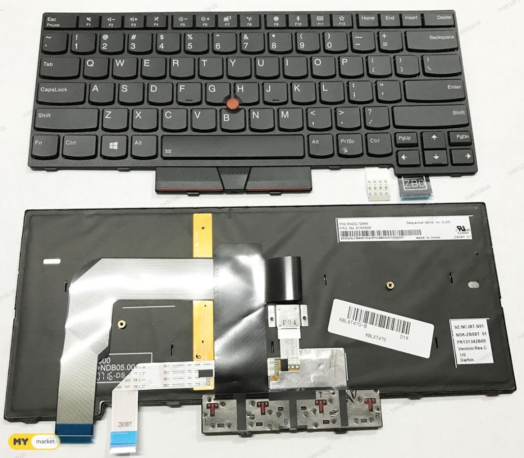 Lenovo IBM Thinkpad T470 T480 keyboard