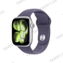 Apple Watch Series 11 GPS 42mm Silver Aluminium Case With Purple Fog Sport Band MEU64 S/M სმარტ საათი