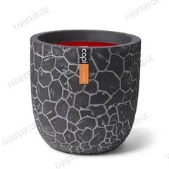 ქოთანი ყვავილის Capi Europe Planter ball Clay NL 35x34სმ ანტრაციტი