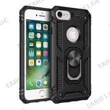 iPhone SE 2020 Sofia Ring Case სილიკონის ქეისი ბეჭდით - შავი