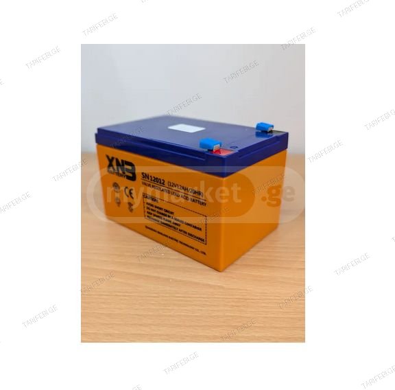 Battery აკუმულატორი 12v 12ah   12ვოლტი  12ა.სთ 12 v  12 ah