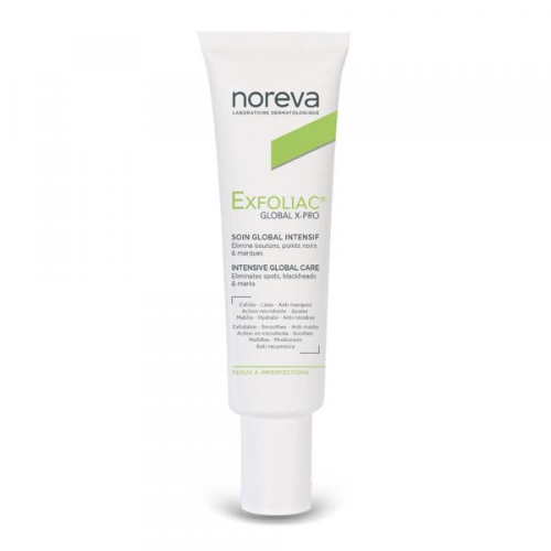 ნორევა - Exfoliac Global X-PRO სახის კრემი აკნეს სამკურნალო 30მლ