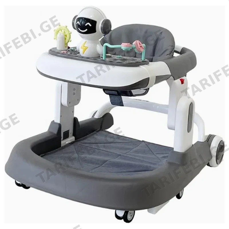 ჭოჭინა სილიკონის ბორბლებით GOLDEN CHILD BABY-926-3-CER