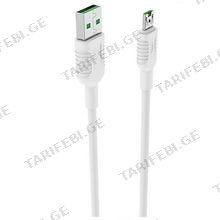 BOROFONE BX33 Micro 4A Billow flash charging data cable white