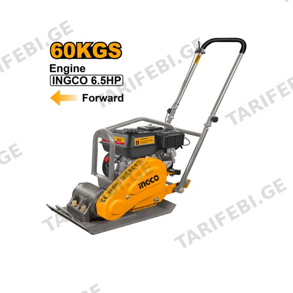 გრუნტის სატკეპნი დანადგარი 10.5 kN INGCO (GCP060-2)