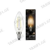 ლედ ნათურა Filament Candle E14 7W 2700К - 103801107