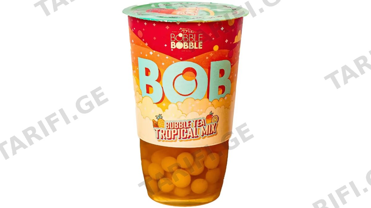 ბაბლ თი/BOB/ტროპიკული მიქსი 9*360 მლ.