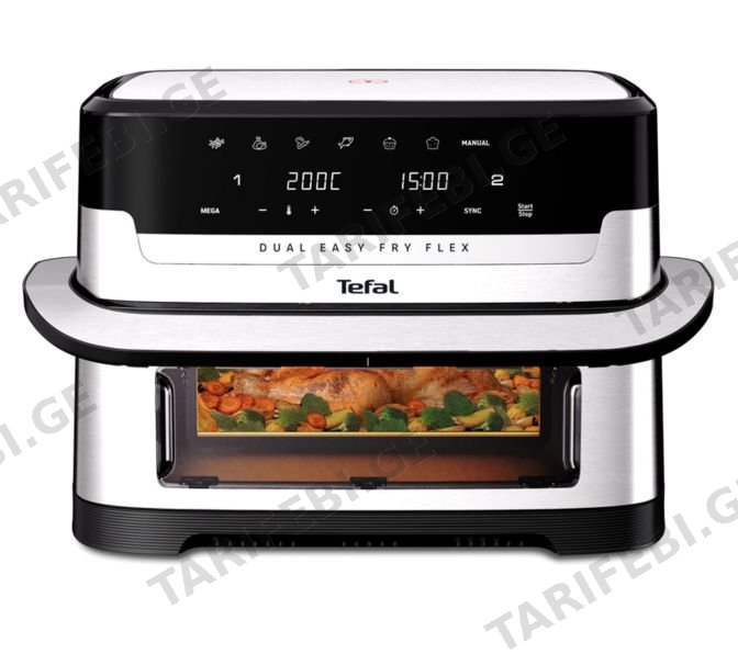 აეროგრილი TEFAL EY922DE0 9 ლიტრი, ზედა წვა