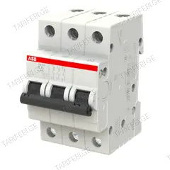 მოდულური ავტომატური ამომრთველი 240 V AC 10 A 6 kA 3 P ABB