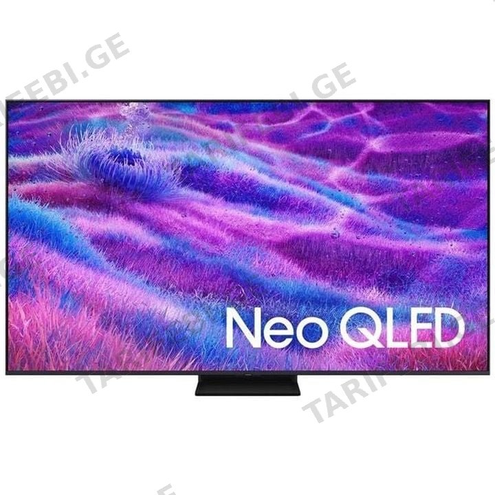 ტელევიზორი SAMSUNG QE55QN80FAUXRU 55"4K QLED SMART BLACK