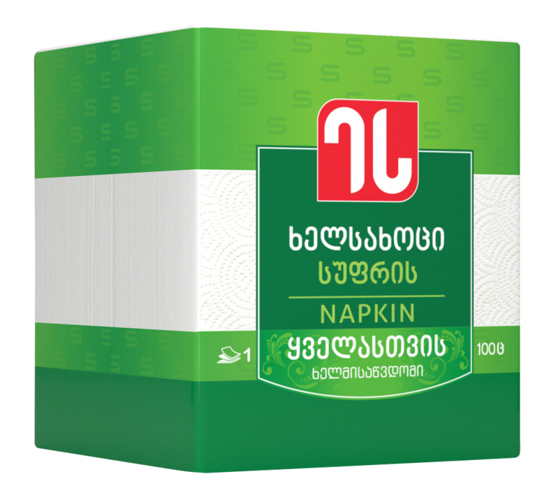 ხელსახოცი /ეს/30*30/2ფ/40ც