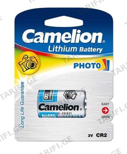 ელემენტი Camelion CR2-BP1R Lithium CR2 3V 1 ც