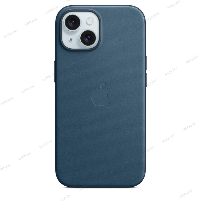 Apple iPhone 15 FineWoven Case Blue MT3G3ZM/A