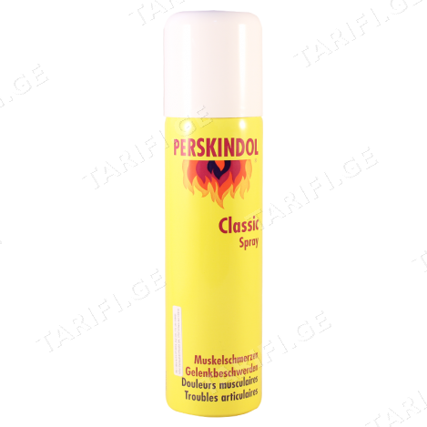 პერსკინდოლის-სპრეი კლასიკი 150მლ Perskindol clasic sprey 150ml