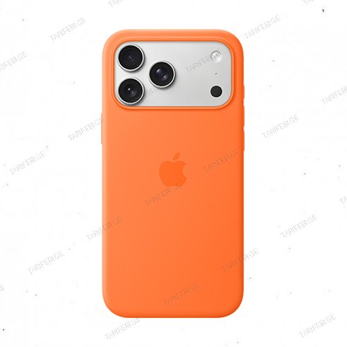 MGFL4ZM/A iPhone 17 Pro Max Silicone Case with MagSafe – Orange