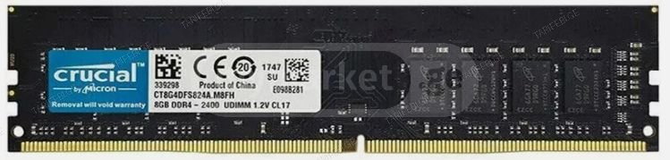 მეხსიერების მოდული Crucial DDR4 8GB 2400 CT8G4DFS824A.M8FR
