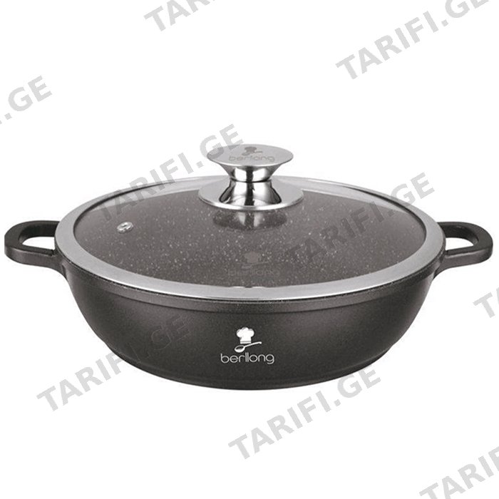 გრატინის ღრმა ტაფა BERLLONG SG-32 (24 CM)