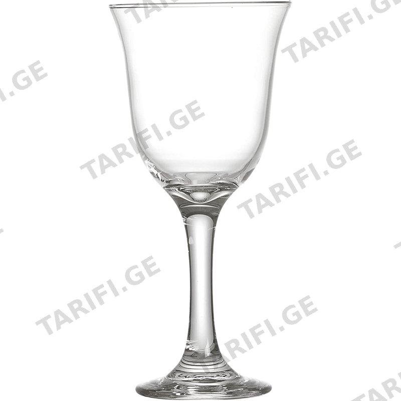 მინის ღვინის ჭიქა (300 ML, 6 PCS)