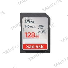 SanDisk 128GB Ultra SD/HC UHS-I Card 140MB/S Class 10 SDSDUNB-128G-GN6IN SD ბარათი