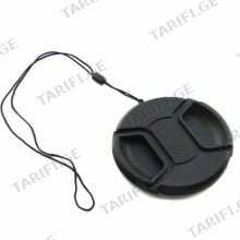K&F Concept Center Pinch Lens Cap 62mm Cover Dust Protector for 62mm lens ლინზის დამცავი