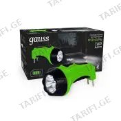 ლედ ფანარი დასატენი GFL105 7W - gauss