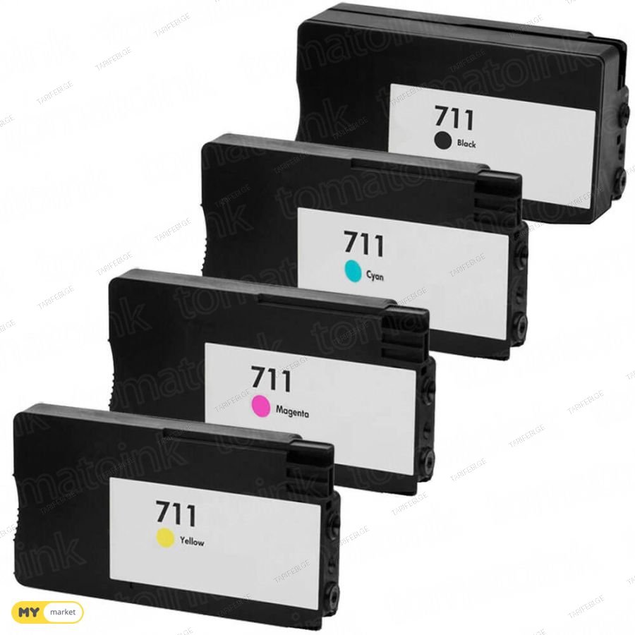 HP 711 38-ml Black DesignJet Ink Cartridge / CZ129A