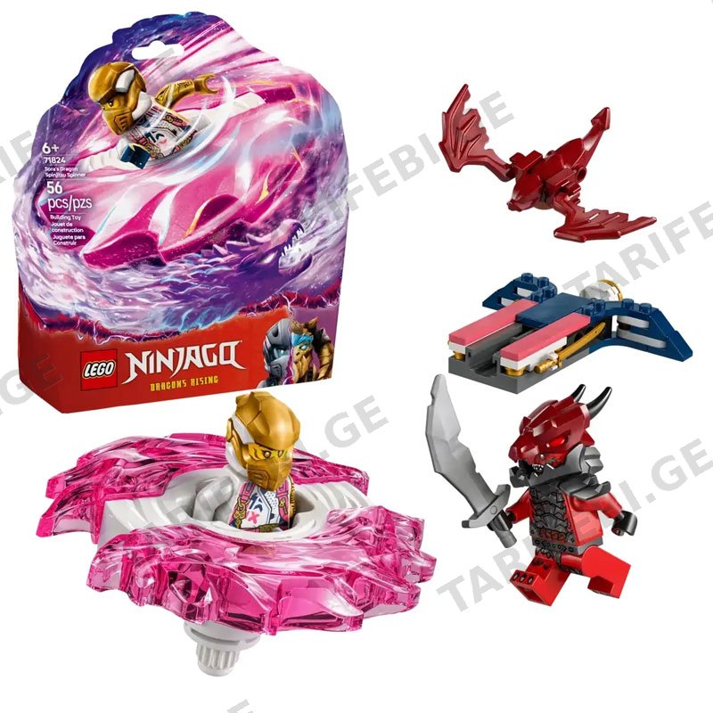 ლეგო LEGO CONSTRUCTOR NINJAGO SORA'S DRAGON SPINJITZU SPINNER