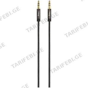Ttec 3.5mm Stereo Premium Aux Cable 1m Black 2AK01