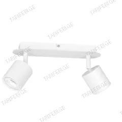 სპოტი LUMINEX 2 Demia თეთრი 1425 GU10 2x MAX 8W