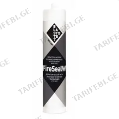 სილიკონი მაღალტემპერატურული Elastotet Fireseal W 280 მლ