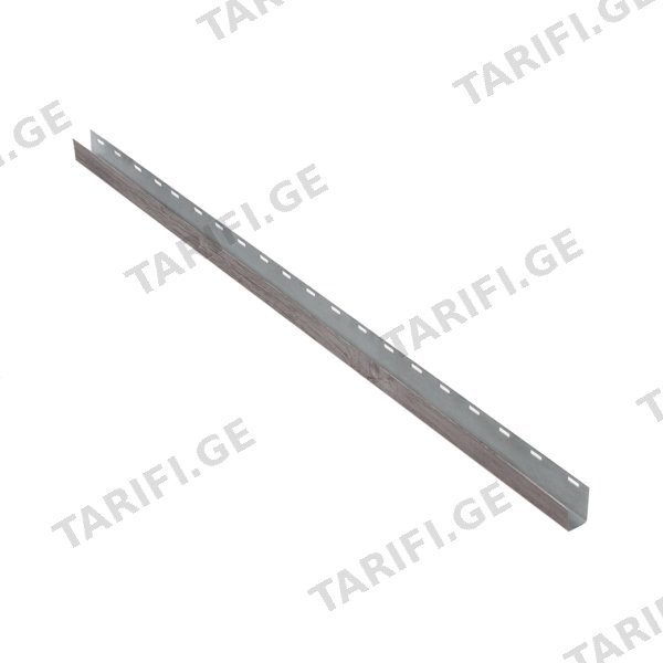 საიდინგის საწყისი პროფილი (2მ) ხაოიანი WOOD GREY NOVA