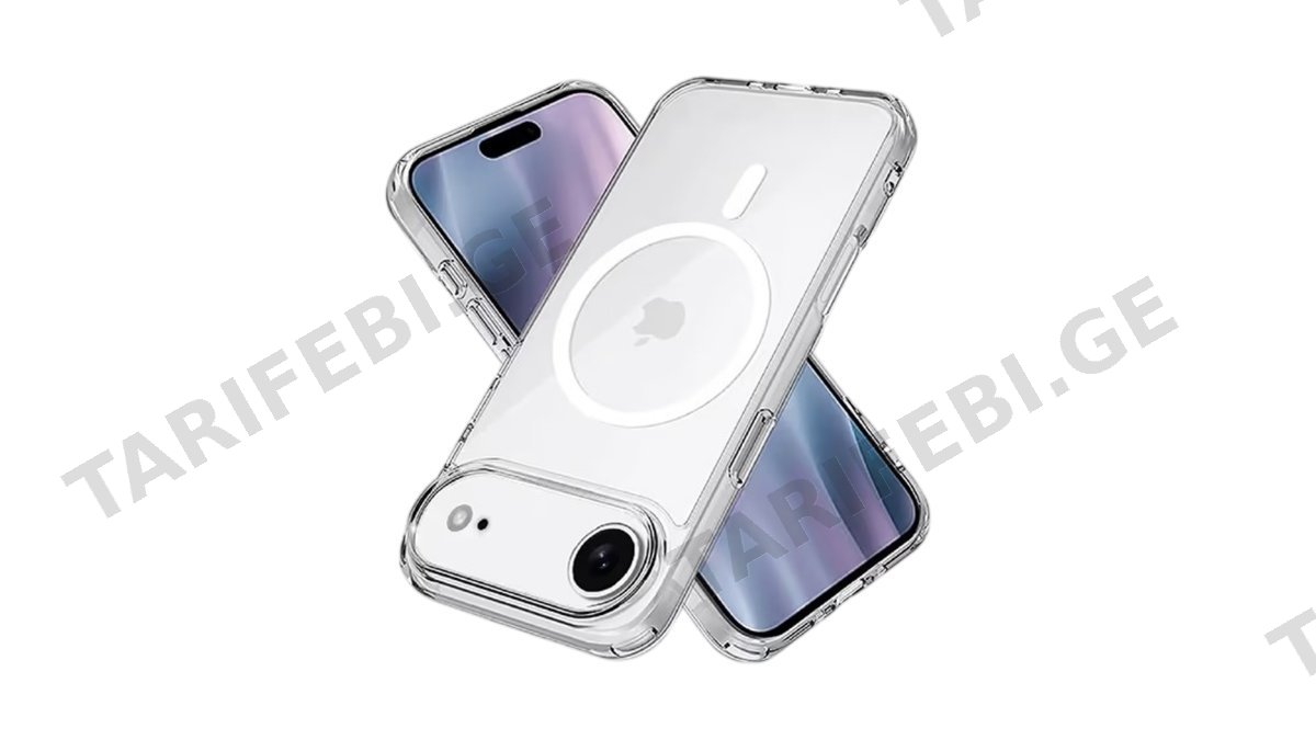 iPhone 17 Air Magsafe case გამჭვირვალე ქეისი