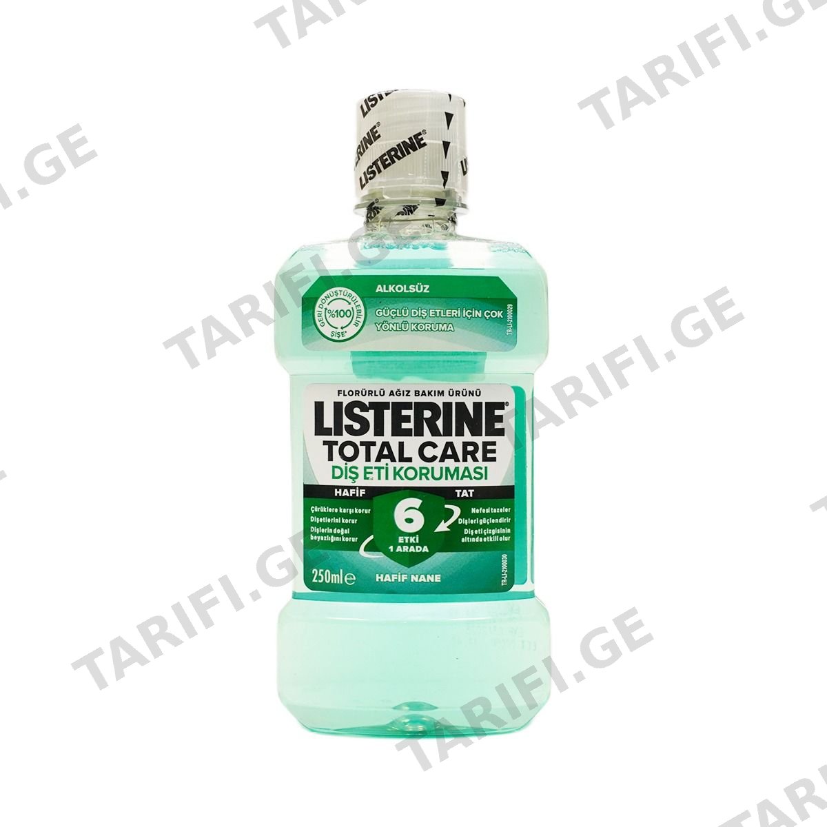 პირის ღრუს სავლები Total Care Mild 250 მლ 7153 ლისტერინი - Listerine