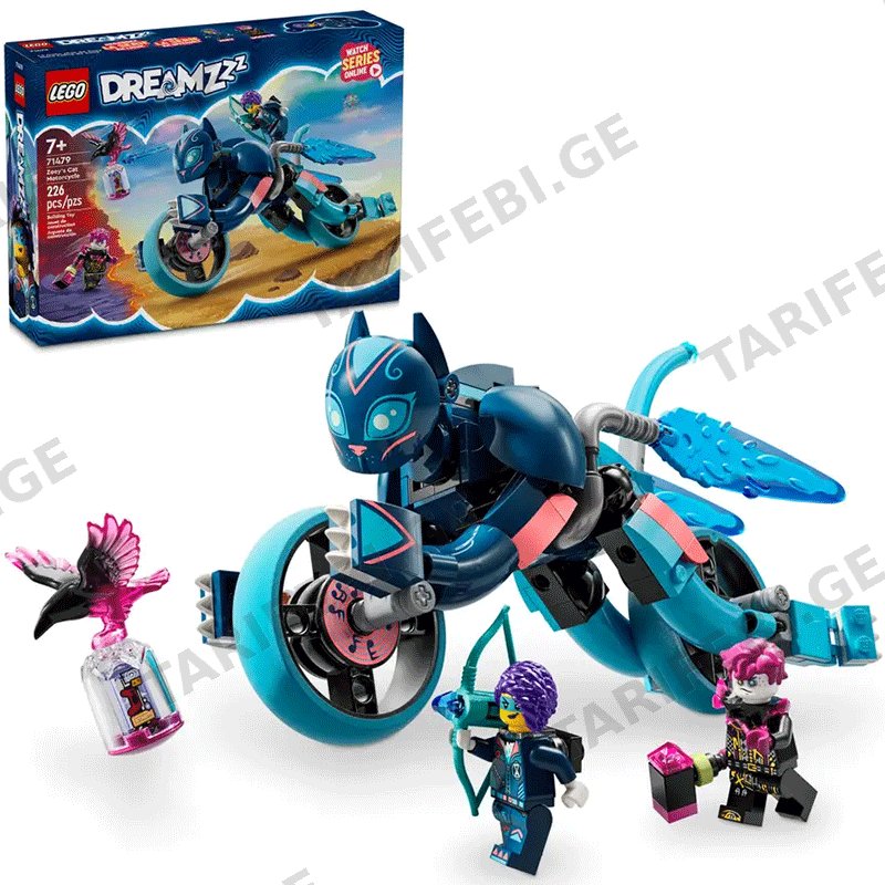 ლეგო LEGO ZOEY'S CAT MOTORCYCLE (71479)