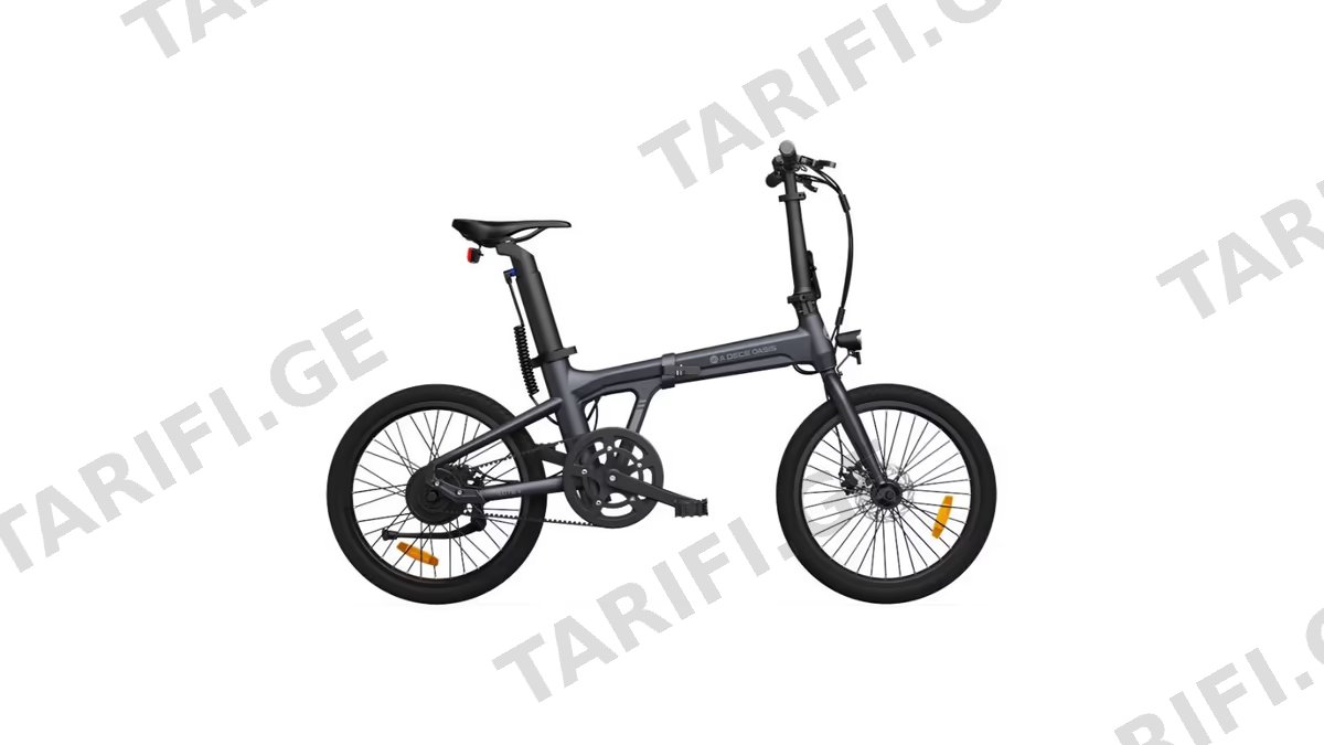 ელექტრო ველოსიპედი ADO A20 Lite, 350W, Smart APP, Folding Electric Bike, 30KM/H, Gray