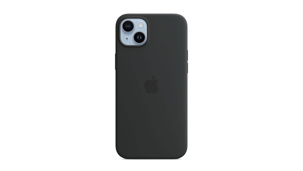 iPhone 14 Plus Silicone Case with MagSafe - Midnight Model A2911