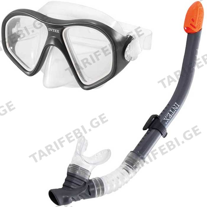 აკვალანგის ნაკრები "WAVE RIDER SWIM" INTEX 55648 (14 წლიდან)