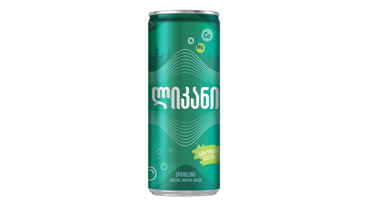 მინ წყალი /ლიკანი/ 0.33 ქილა