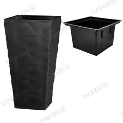 ქოთანი ყვავავილის FORM PLASTIC Diva Slim square 30 მუქიშავი 4670-084