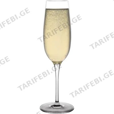 მინის შამპანურის ჭიქა 4606065072042 (210 ML, 6 PCS)