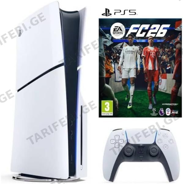 სათამაშო მოწყობილობები SONY Sony Playstation 5 Slim CD + FC26