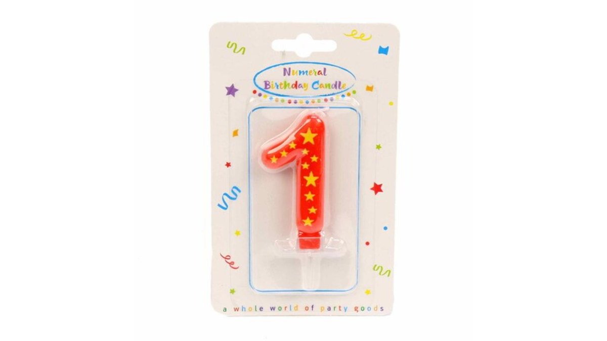 პროქოსი დაბადების დღის სანთელი ციფრი 1/5201184891643 1ც