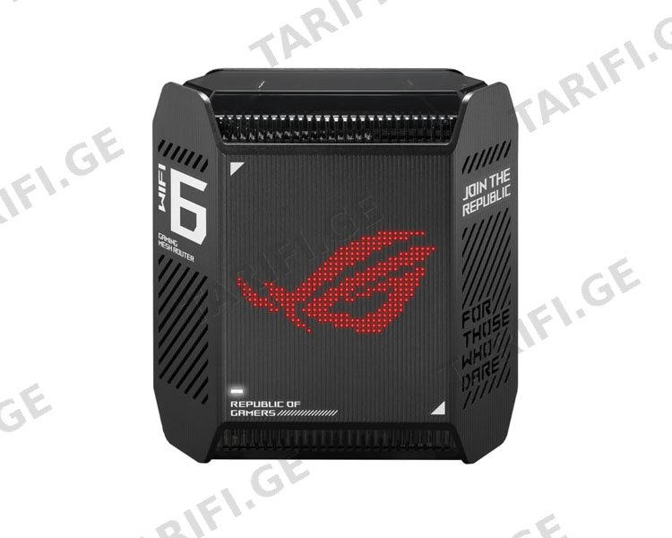 როუტერი Asus ROG Rapture GT6 AX10000 Tri-Band Gaming Mesh WiFi System – 90IG07F0-MU9A10